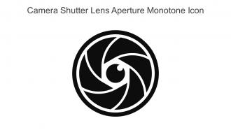 Camera Shutter Lens Aperture Monotone Icon In Powerpoint Pptx Png And Editable Eps Format