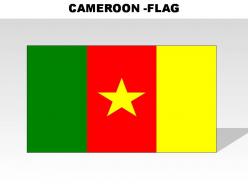 Cameroon country powerpoint flags