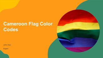 Cameroon Flag Color Codes PPT Template AT
