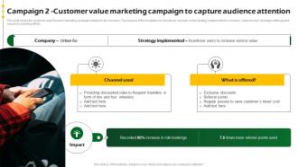 Campaign 2 Customer Value Marketing Campaign Sustainable Marketing Promotional MKT SS V