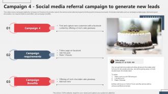 Campaign 4 Social Media Referral Campaign To Generate New Leads Referral Marketing MKT SS V