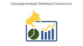 Campaign Analysis Dashboard Colored Icon in powerpoint pptx png and editable eps format