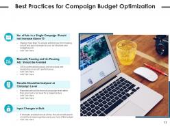 Campaign Budget Marketing Advertisements Optimization Allocation Marketing Framework