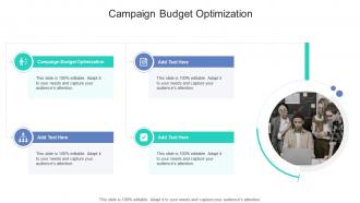 Campaign Budget Optimization In Powerpoint And Google Slides Cpb