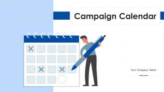 Campaign Calendar Powerpoint Ppt Template Bundles