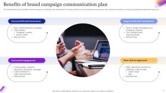 Campaign Communication Plan Powerpoint PPT Template Bundles Attractive Professionally