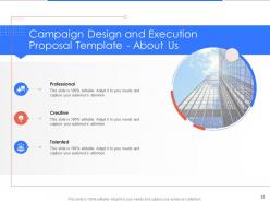 Campaign Design And Execution Proposal Template Powerpoint Presentation Slides