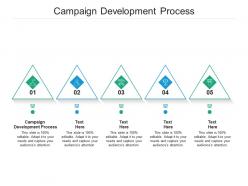 Campaign development process ppt powerpoint presentation portfolio images cpb