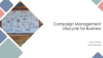 Campaign Management Lifecycle For Business PPT Guidelines AT