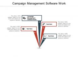 Campaign management software work ppt powerpoint presentation ideas styles cpb