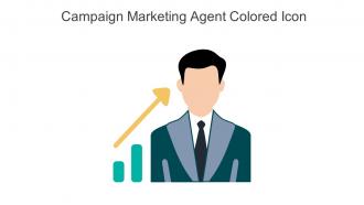 Campaign Marketing Agent Colored Icon In Powerpoint Pptx Png And Editable Eps Format
