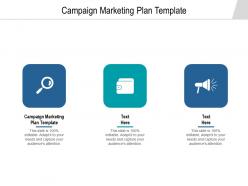 Campaign marketing plan template ppt powerpoint presentation show deck cpb