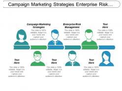 Campaign marketing strategies enterprise risk management finance management cpb