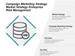 Campaign marketing strategy market strategy enterprise risk management cpb