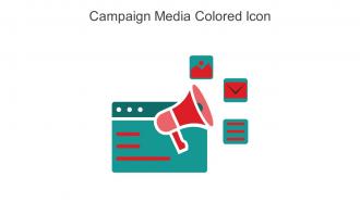 Campaign Media Colored Icon In Powerpoint Pptx Png And Editable Eps Format