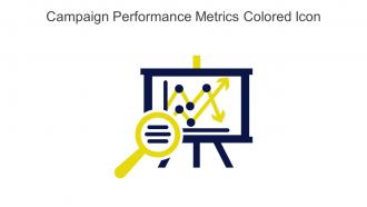 Campaign Performance Metrics Colored Icon In Powerpoint Pptx Png And Editable Eps Format