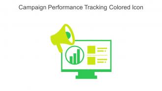 Campaign Performance Tracking Colored Icon In Powerpoint Pptx Png And Editable Eps Format