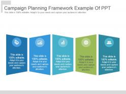 Campaign planning framework example of ppt
