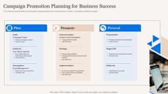 Campaign Promotion Planning For Business Success