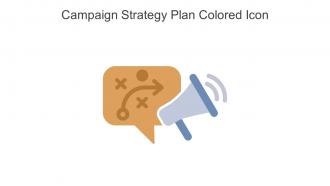 Campaign Strategy Plan Colored Icon In Powerpoint Pptx Png And Editable Eps Format