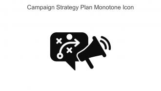 Campaign Strategy Plan Monotone Icon In Powerpoint Pptx Png And Editable Eps Format