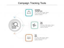 Campaign tracking tools ppt powerpoint presentation icon elements cpb