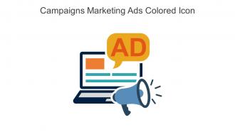 Campaigns Marketing Ads Colored Icon In Powerpoint Pptx Png And Editable Eps Format