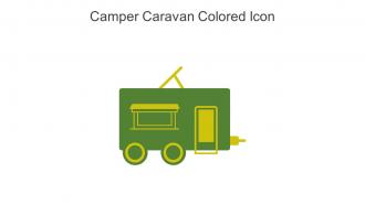 Camper Caravan Colored Icon In Powerpoint Pptx Png And Editable Eps Format