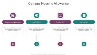 Campus Housing Allowance In Powerpoint And Google Slides Cpb