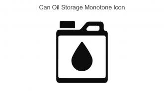 Can Oil Storage Monotone Icon In Powerpoint Pptx Png And Editable Eps Format