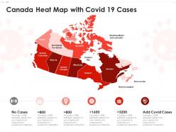 Canada Heat Map With Covid 19 Cases