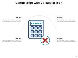 Cancel Business Document Cross Sign Telephone Location Calculator