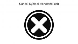 Cancel Symbol Monotone Icon In Powerpoint Pptx Png And Editable Eps Format