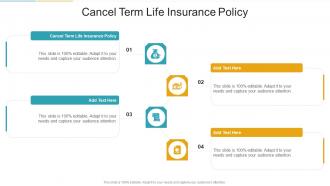 Cancel Term Life Insurance Policy In Powerpoint And Google Slides Cpb