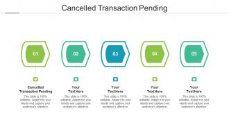Cancelled Transaction Pending Ppt Powerpoint Presentation Infographic Template Background Cpb