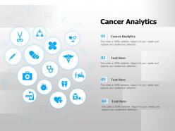 Cancer analytics ppt powerpoint presentation styles styles