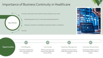 Cancer Center Business Continuity Plan PPT Demonstration ACP Analytical Interactive