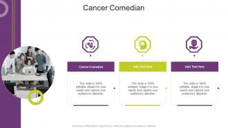 Cancer Comedian In Powerpoint And Google Slides Cpb
