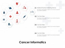Cancer informatics ppt powerpoint presentation file layouts