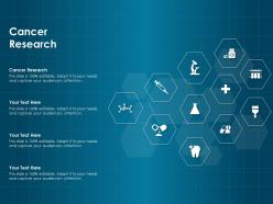Cancer research ppt powerpoint presentation gallery graphics design