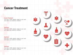 Cancer treatment ppt powerpoint presentation portfolio infographic template