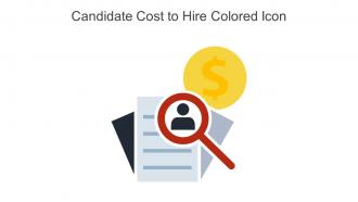 Candidate Cost To Hire Colored Icon In Powerpoint Pptx Png And Editable Eps Format