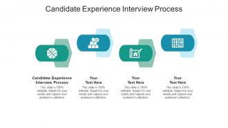 Candidate experience interview process ppt powerpoint presentation outline slides cpb