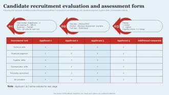 Candidate Recruitment Evaluation And Optimizing HR Operations Through