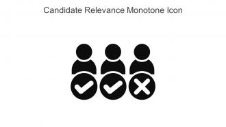Candidate Relevance Monotone Icon In Powerpoint Pptx Png And Editable Eps Format