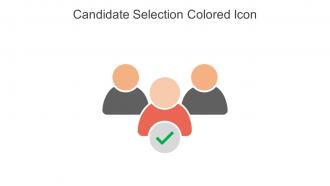 Candidate Selection Colored Icon In Powerpoint Pptx Png And Editable Eps Format
