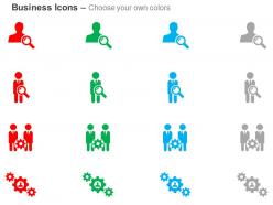 Candidate selection idea sharing process control ppt icons graphics