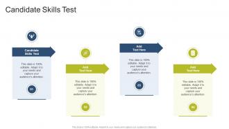 Candidate Skills Test In Powerpoint And Google Slides Cpb