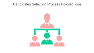 Candidates Selection Process Colored Icon In Powerpoint Pptx Png And Editable Eps Format