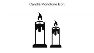 Candle Monotone Icon In Powerpoint Pptx Png And Editable Eps Format